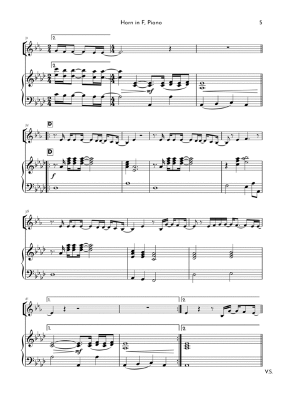 Goodness Of God Horn scores gallery preview page 5