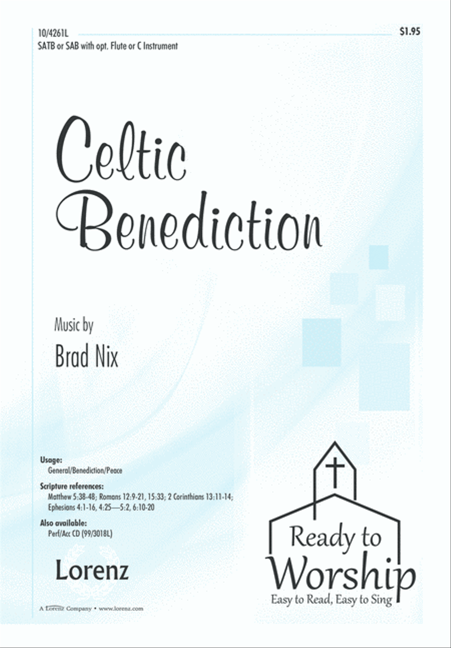 Celtic Benediction 4-Part scores gallery preview page 2