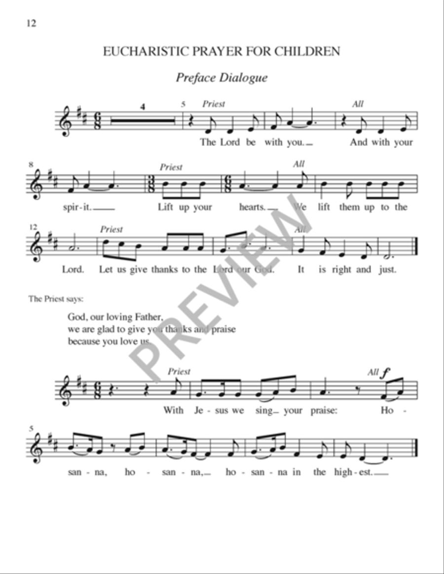 Ruah - Presider edition Ruah - Presider edition C Instrument scores gallery preview page 12