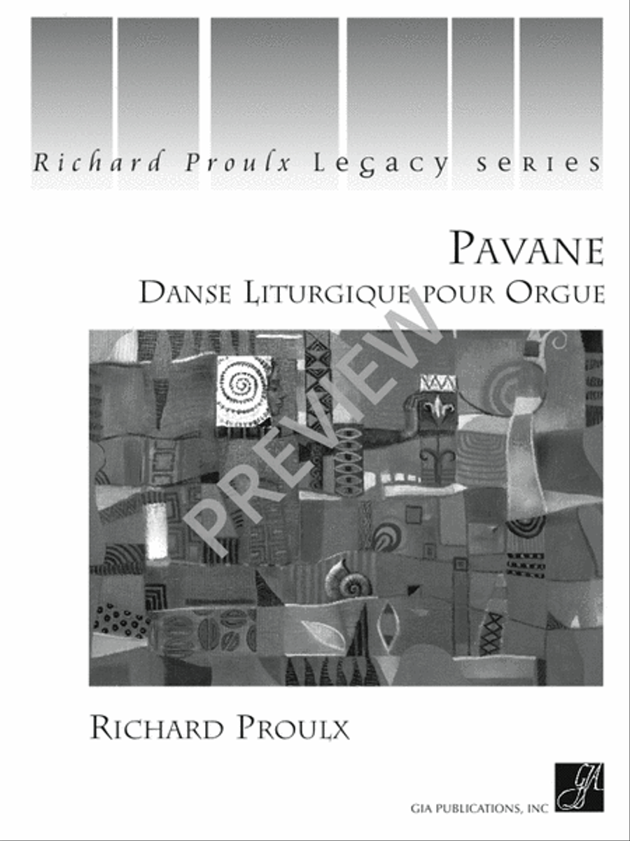 Pavane Organ scores gallery preview page 2
