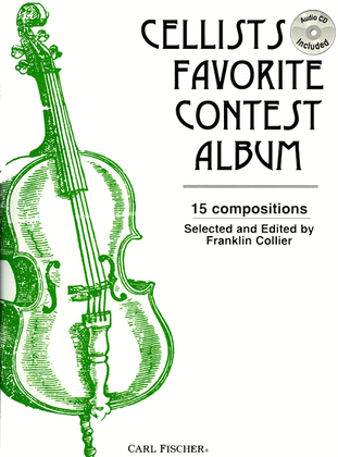 Book cover for Cellists Favorite Contest Album