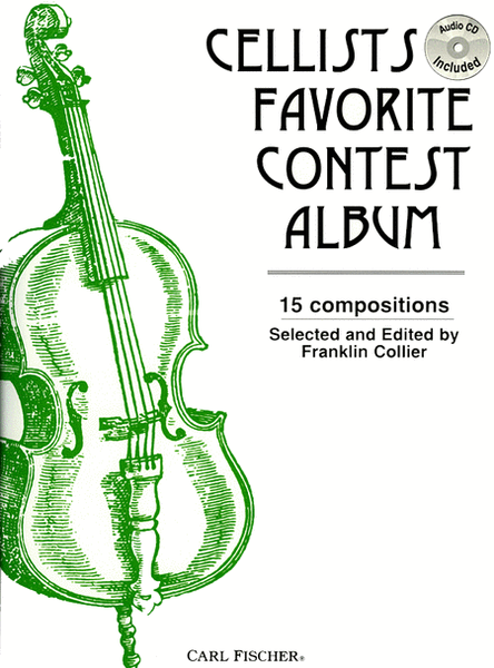 Cellists Favorite Contest Album by Max Bruch Piano Accompaniment - Sheet Music