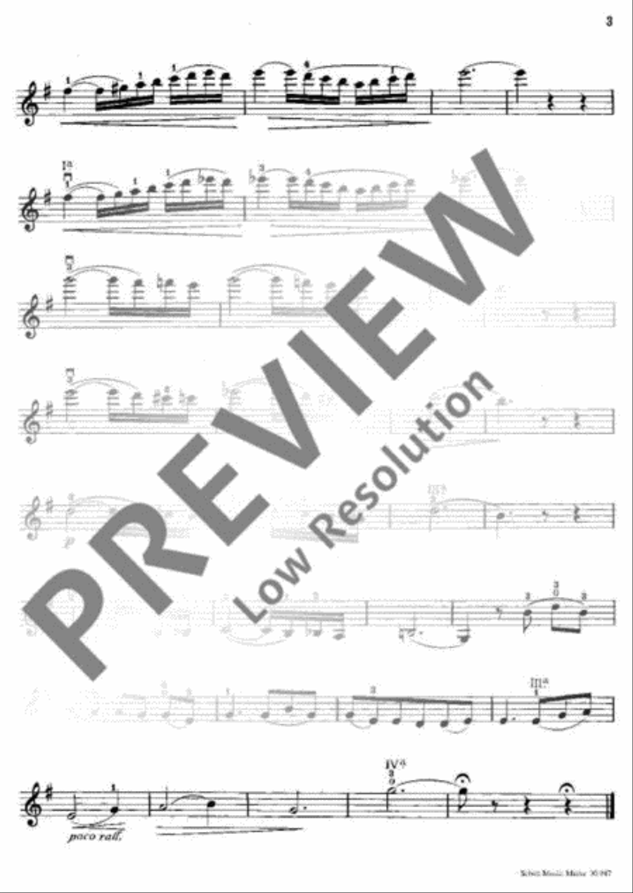 Hindu-Lied Violin Solo scores gallery preview page 4