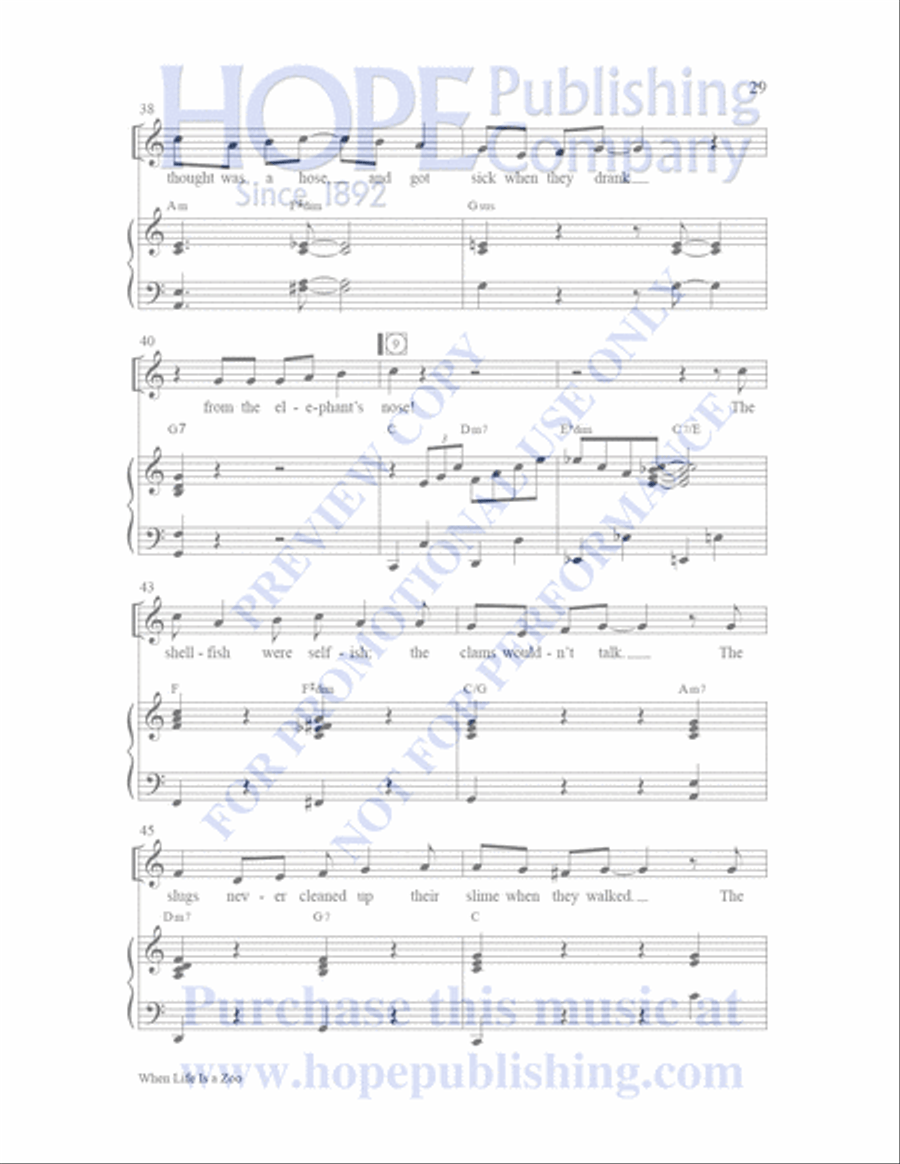 Sailor's Bible Children's Choir scores gallery preview page 30