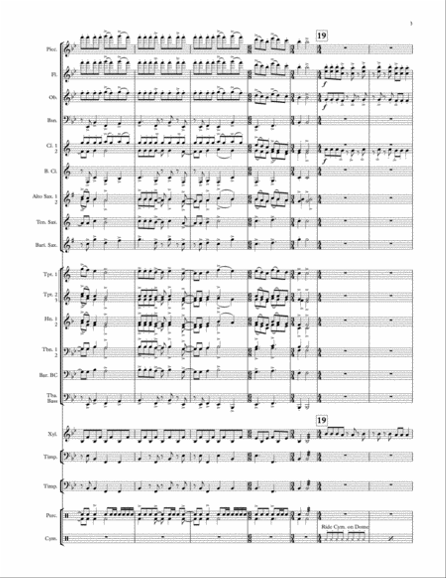 Jubilation Jubilation Concert Band scores gallery preview page 4
