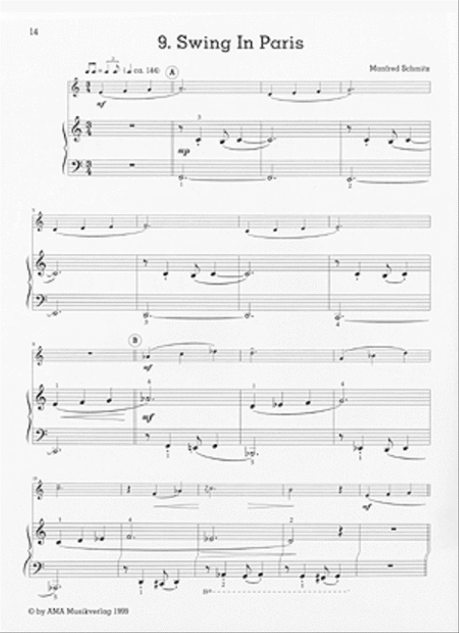 A Little Jazzed Up Tenor Saxophone scores gallery preview page 2
