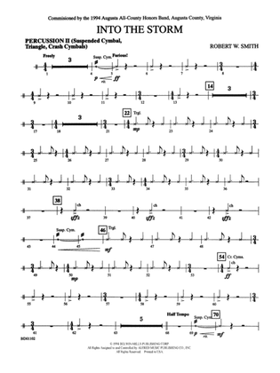 Into the Storm: 2nd Percussion