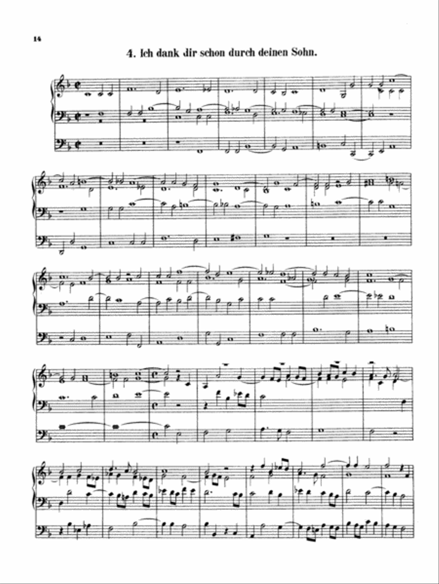 Buxtehude: Organ Works, Volume III Organ scores gallery preview page 1