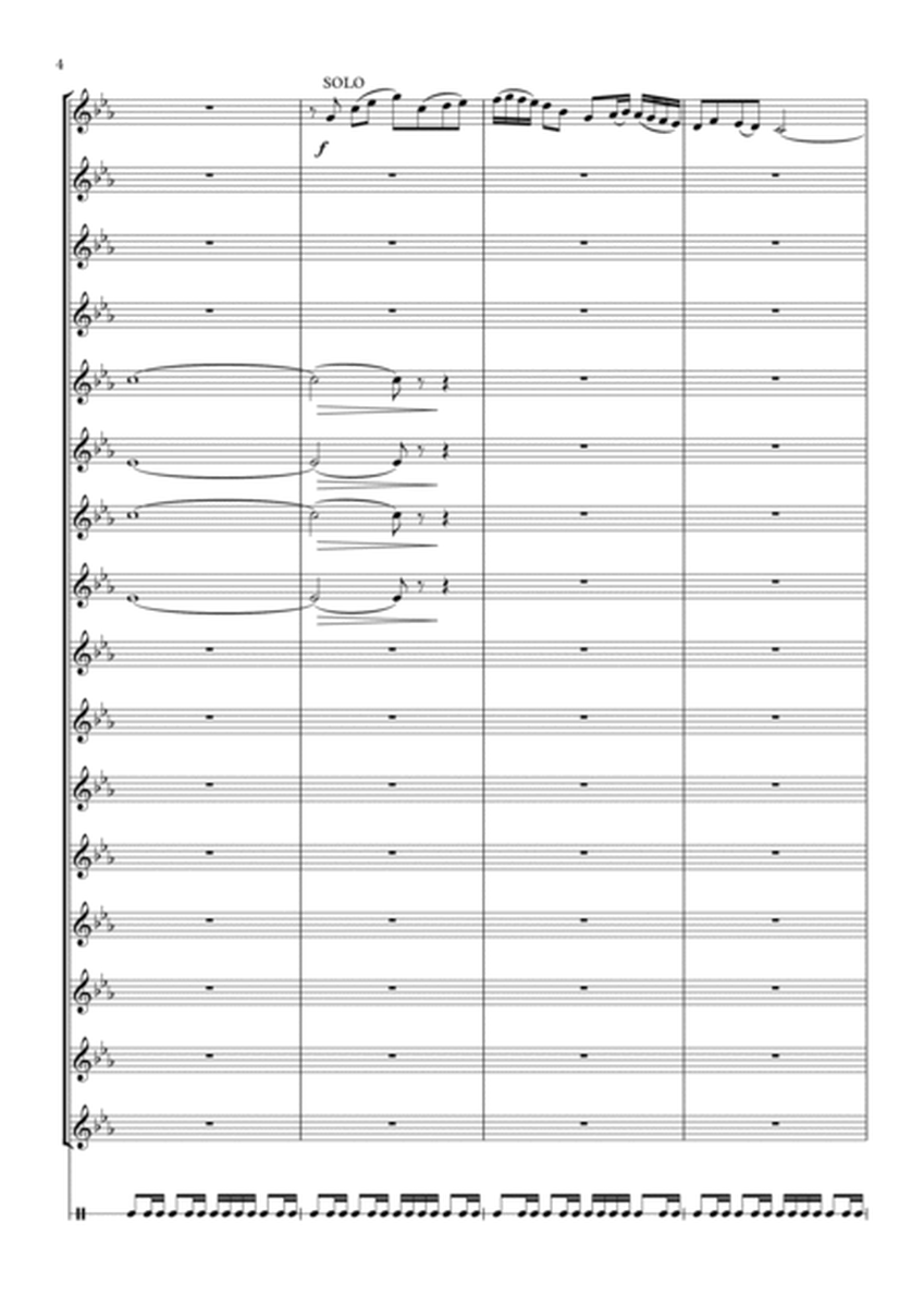 Folk Song Suite for 16 horns and snare drum image number null