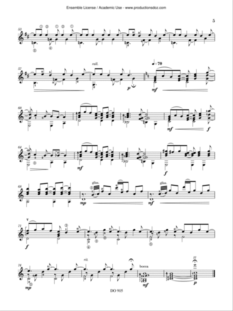 Pop Cycle Pop Cycle Electric Guitar scores gallery preview page 5