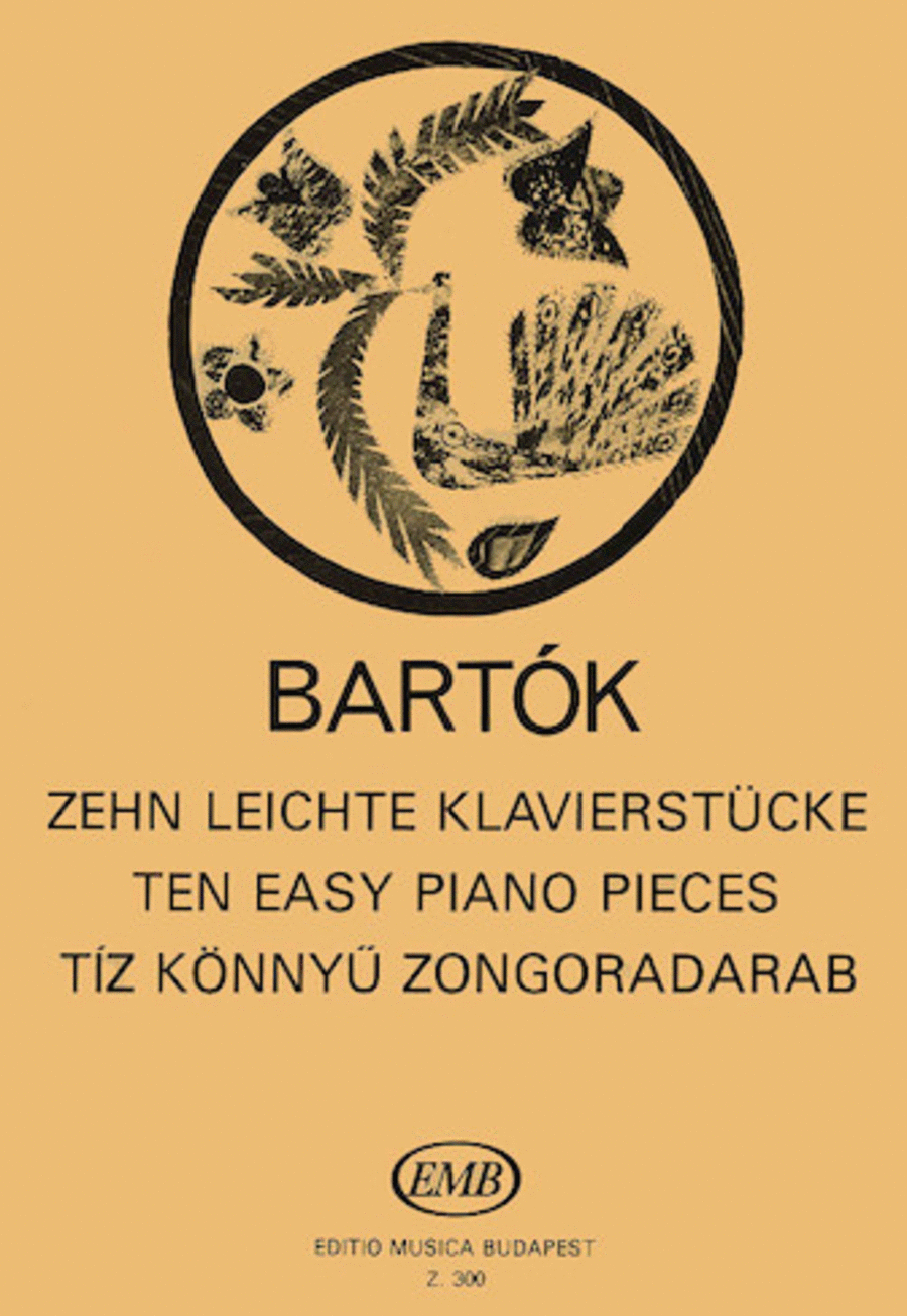 Bela Bartok : Ten Easy Piano Pieces