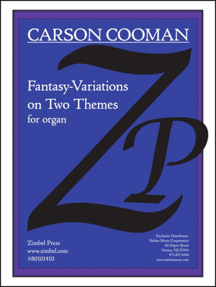 Book cover for Fantasy-Variations on Two Themes