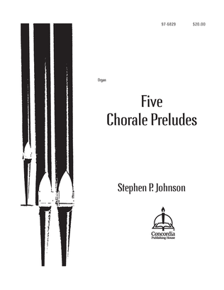 Book cover for Five Chorale Preludes