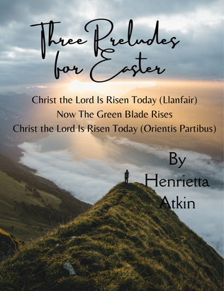 Book cover for Three Preludes for Easter