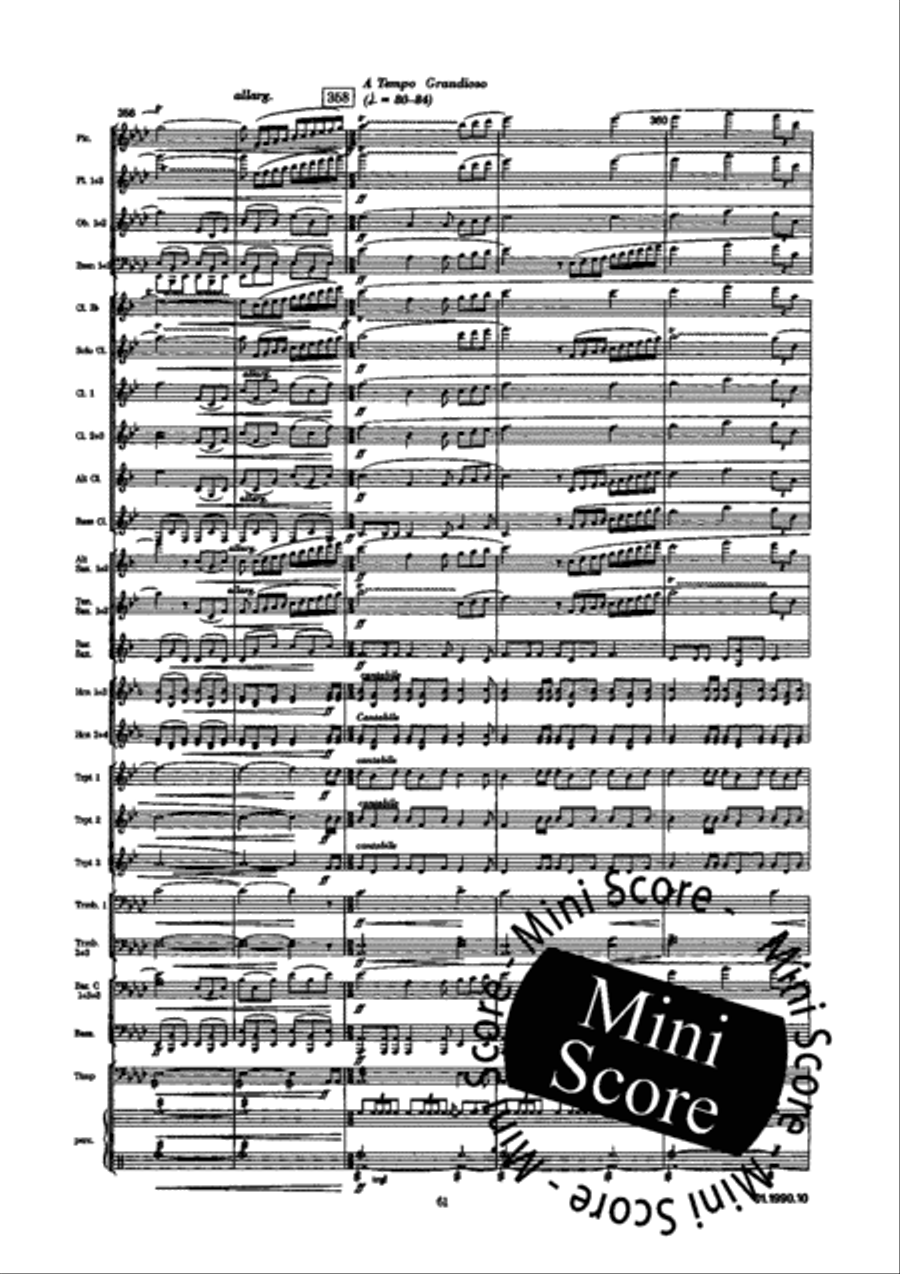 Wald Sinfonie Concert Band scores gallery preview page 69