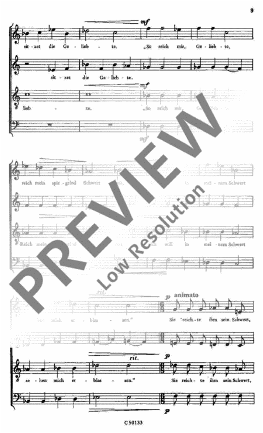 Rebellenlieder 4-Part scores gallery preview page 9