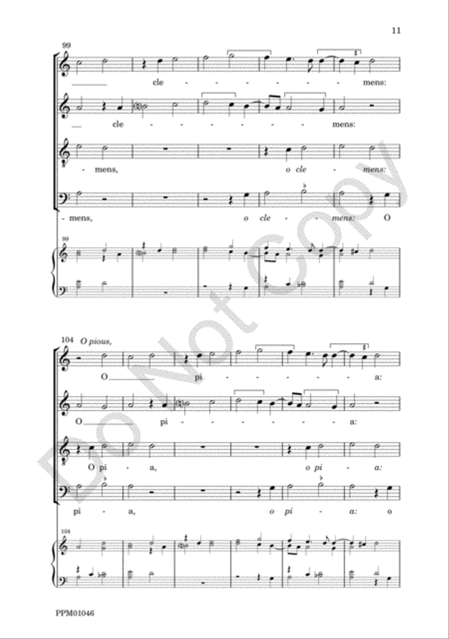 Salve Regina 4-Part scores gallery preview page 15