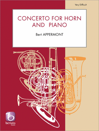 Book cover for Concerto for Horn and Piano