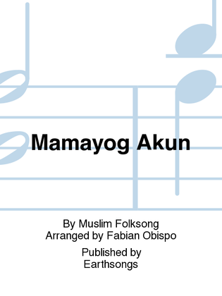 Book cover for mamayog akun