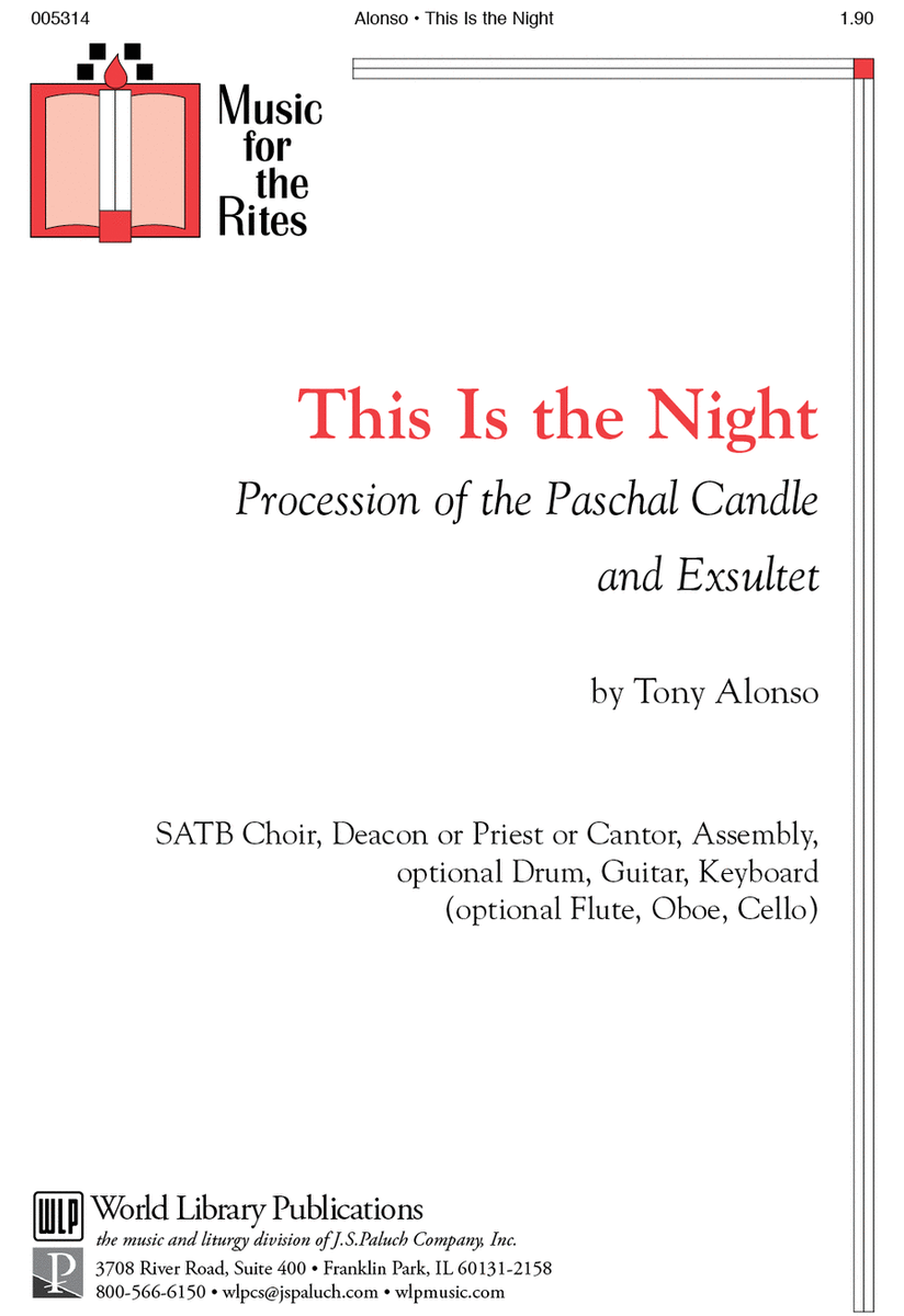This is the Night: Procession of the Paschal Candle and Exsultet