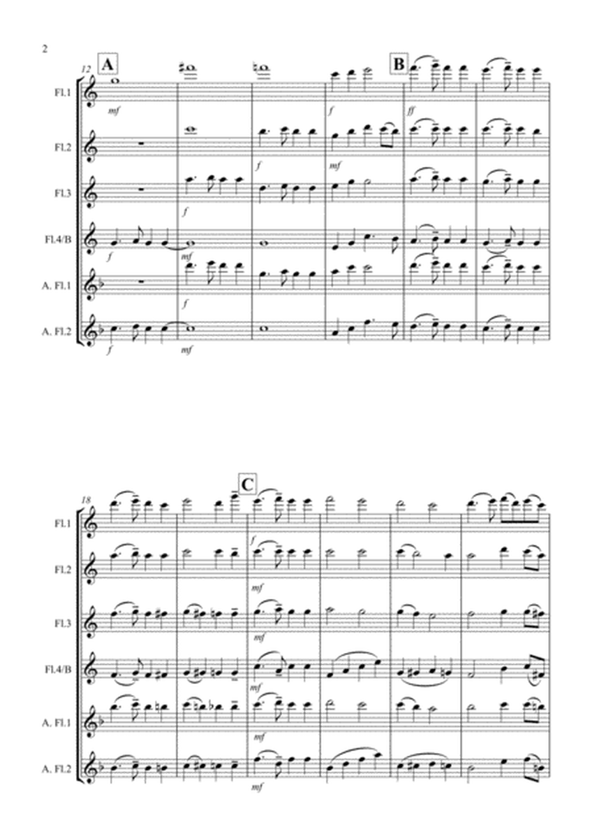 St Anthony Chorale for Flute Quartet image number null