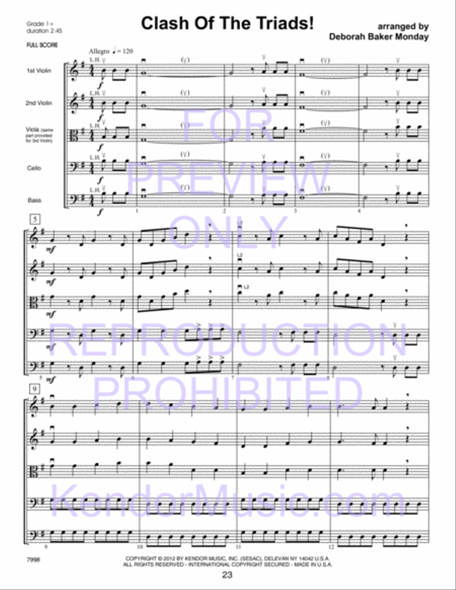 Kendor Concert Favorites, Volume 2 (Score) Score scores gallery preview page 28