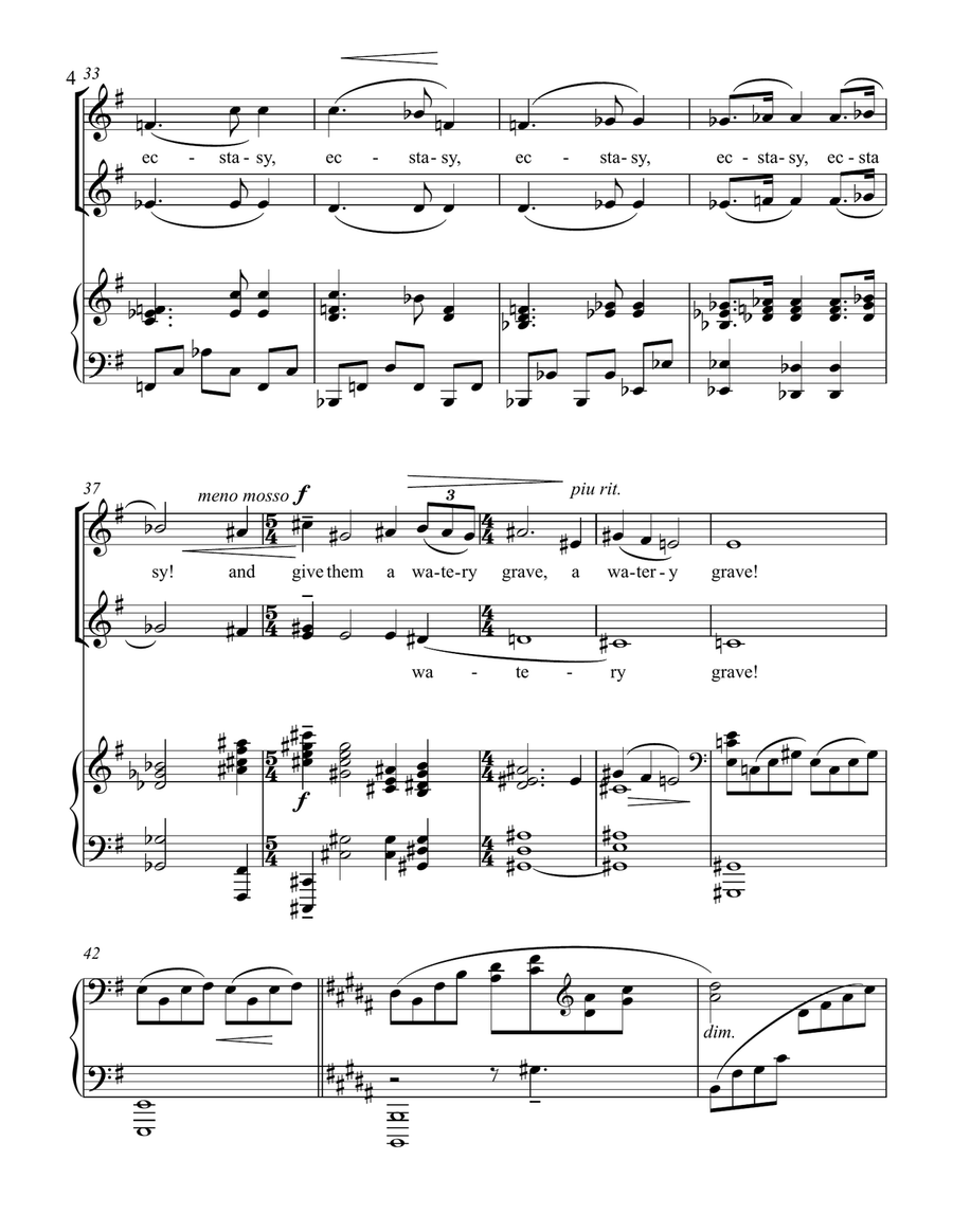 Siren's Call Choir scores gallery preview page 4