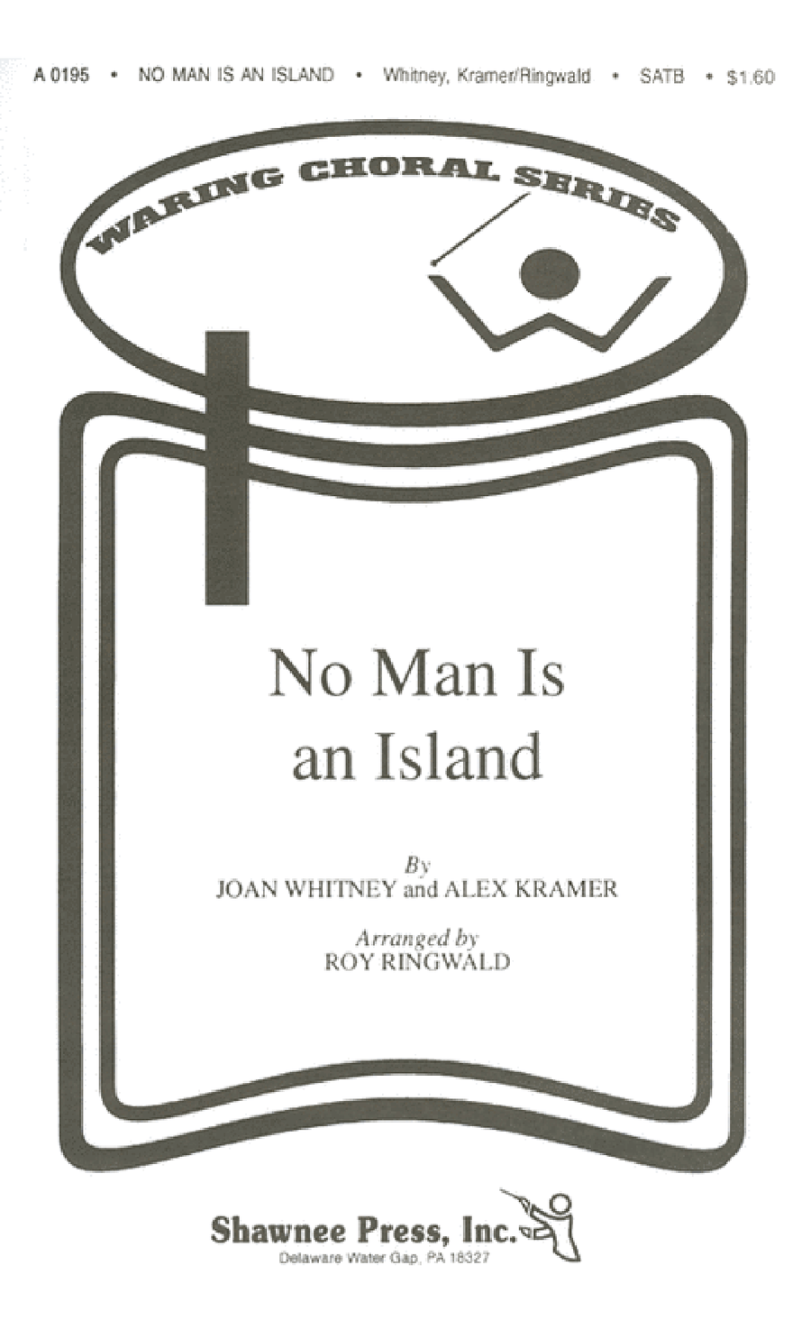 No Man Is an Island 4-Part scores gallery preview page 1