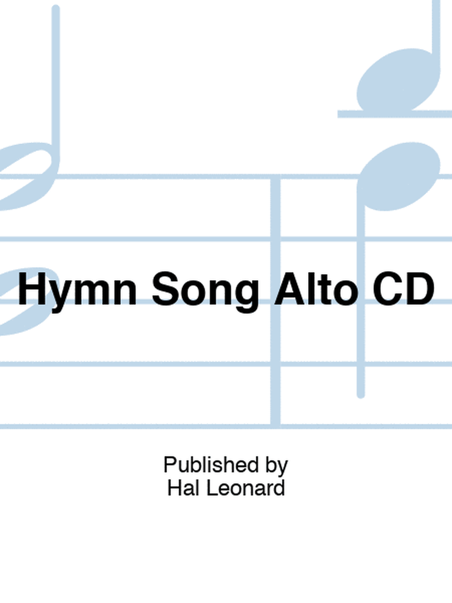 Hymn Song Alto CD