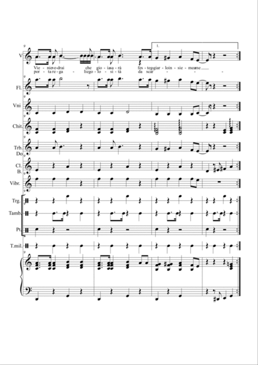 Rockin' Around The Christmas Tree Flute scores gallery preview page 3