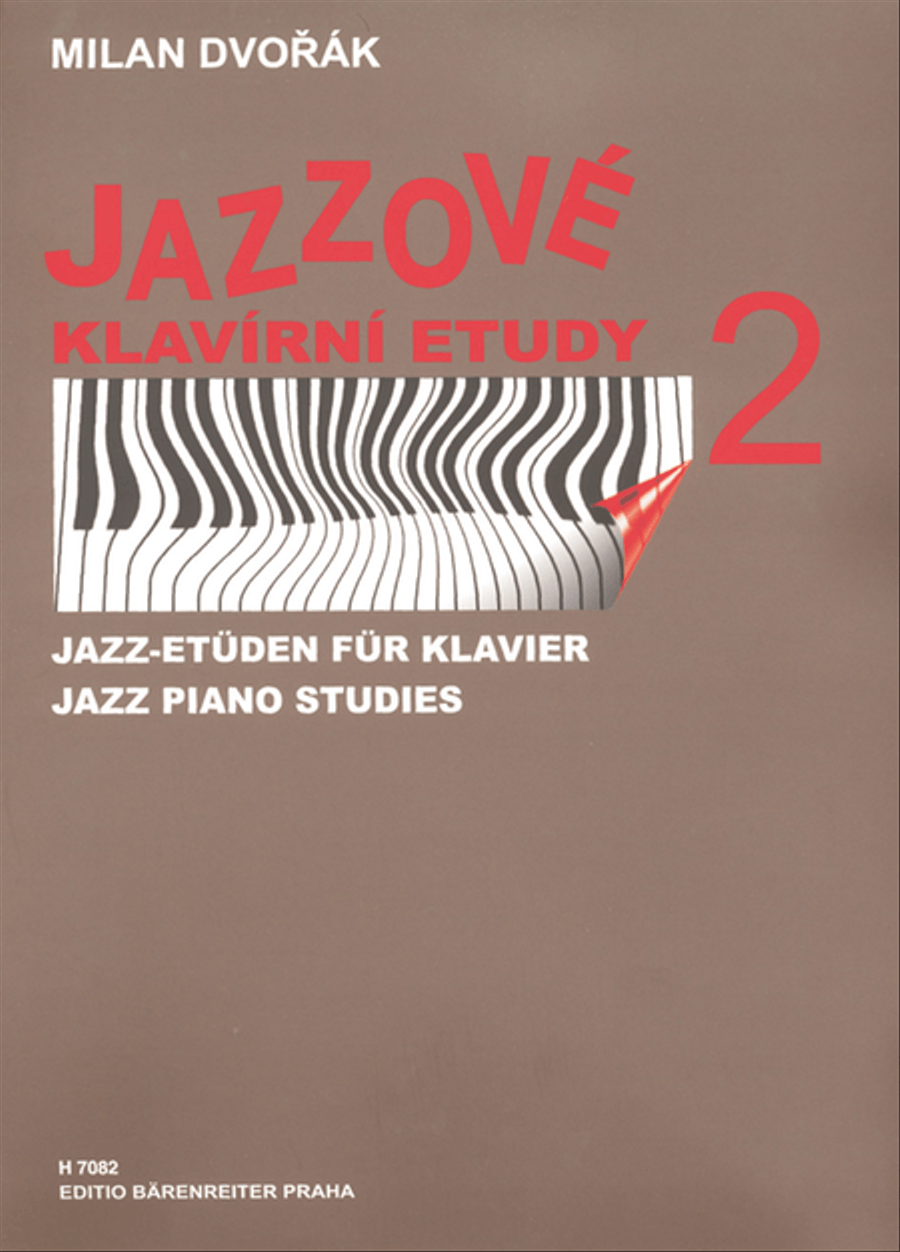 Book cover for Jazz Studies for piano