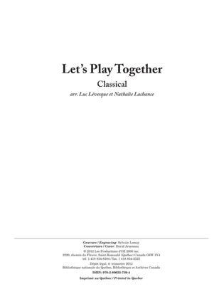 Let’s Play Together - Classical