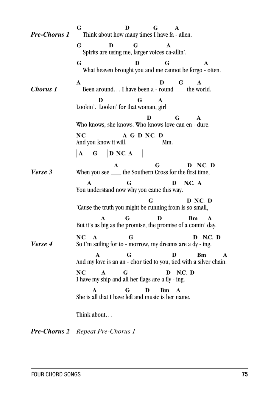 Southern Cross Acoustic Guitar scores gallery preview page 2