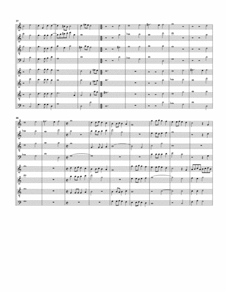 Canzon no.28 a8 (1608) (arrangement for 8 recorders)