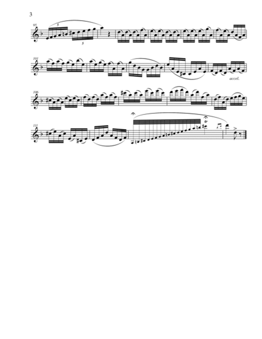 Ebenezer Variations (Tune in a Bottle) for B Clarinet and Piano image number null