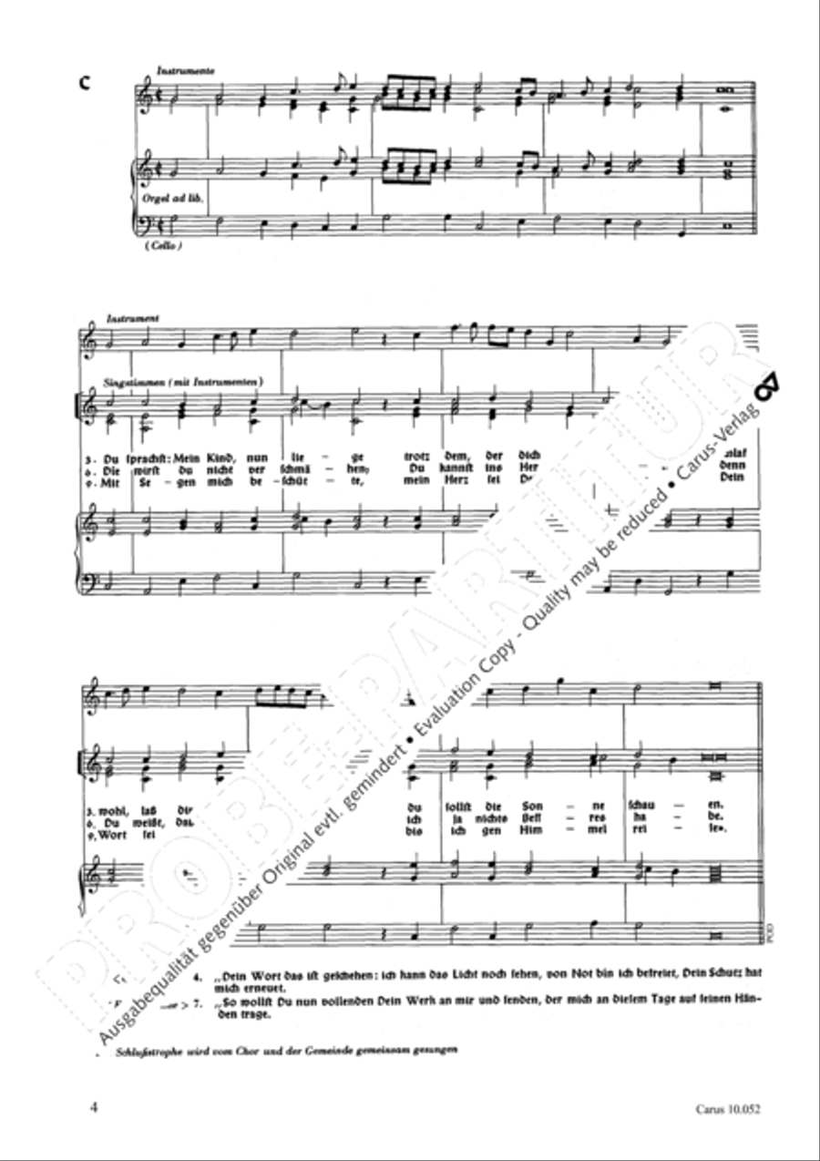 Wach auf, mein Herz und singe SSA scores gallery preview page 5