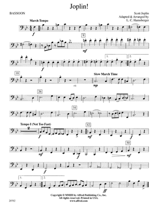 Joplin!: Bassoon