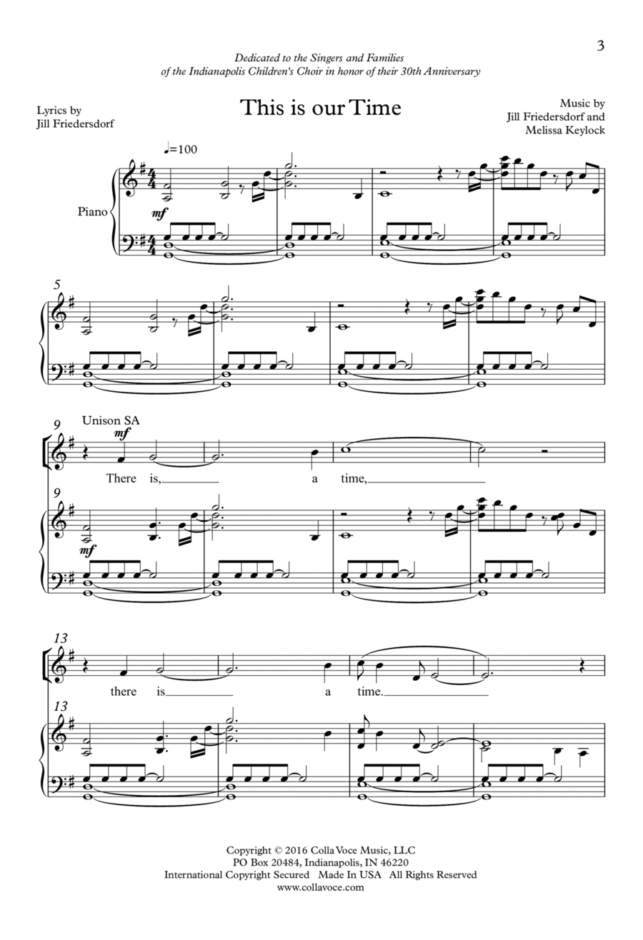 This is Our Time 3-Part scores gallery preview page 1