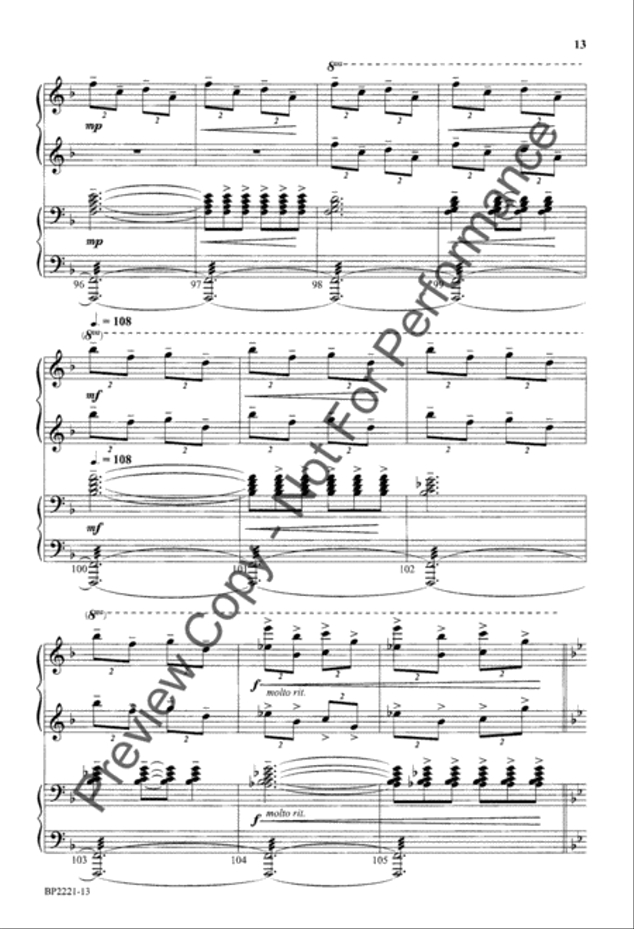 I Saw Three Ships - Hudson 4-Part scores gallery preview page 14