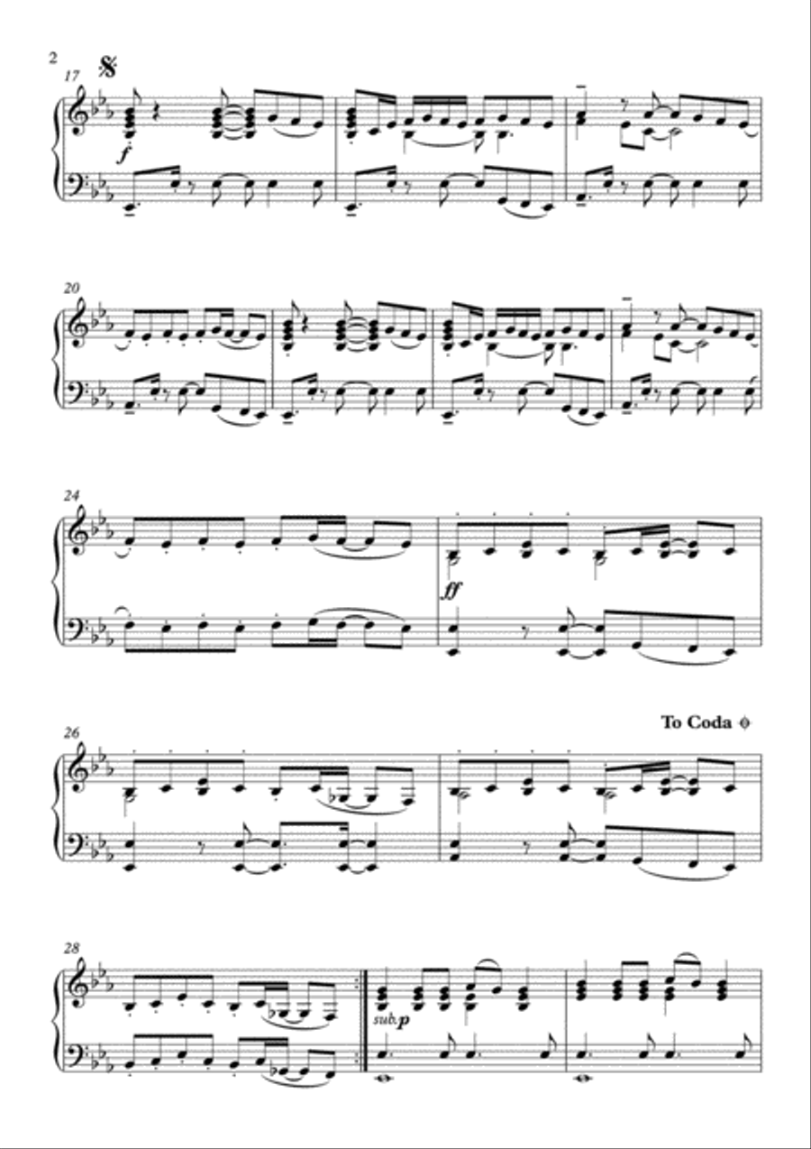 Best Day Of My Life Easy Piano scores gallery preview page 2
