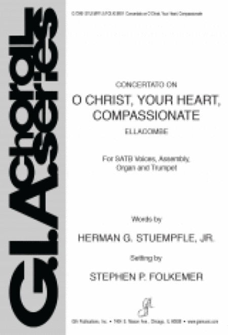 O Christ, Your Heart, Compassionate - Instrument edition