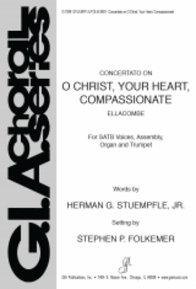 Book cover for O Christ, Your Heart, Compassionate - Instrument edition