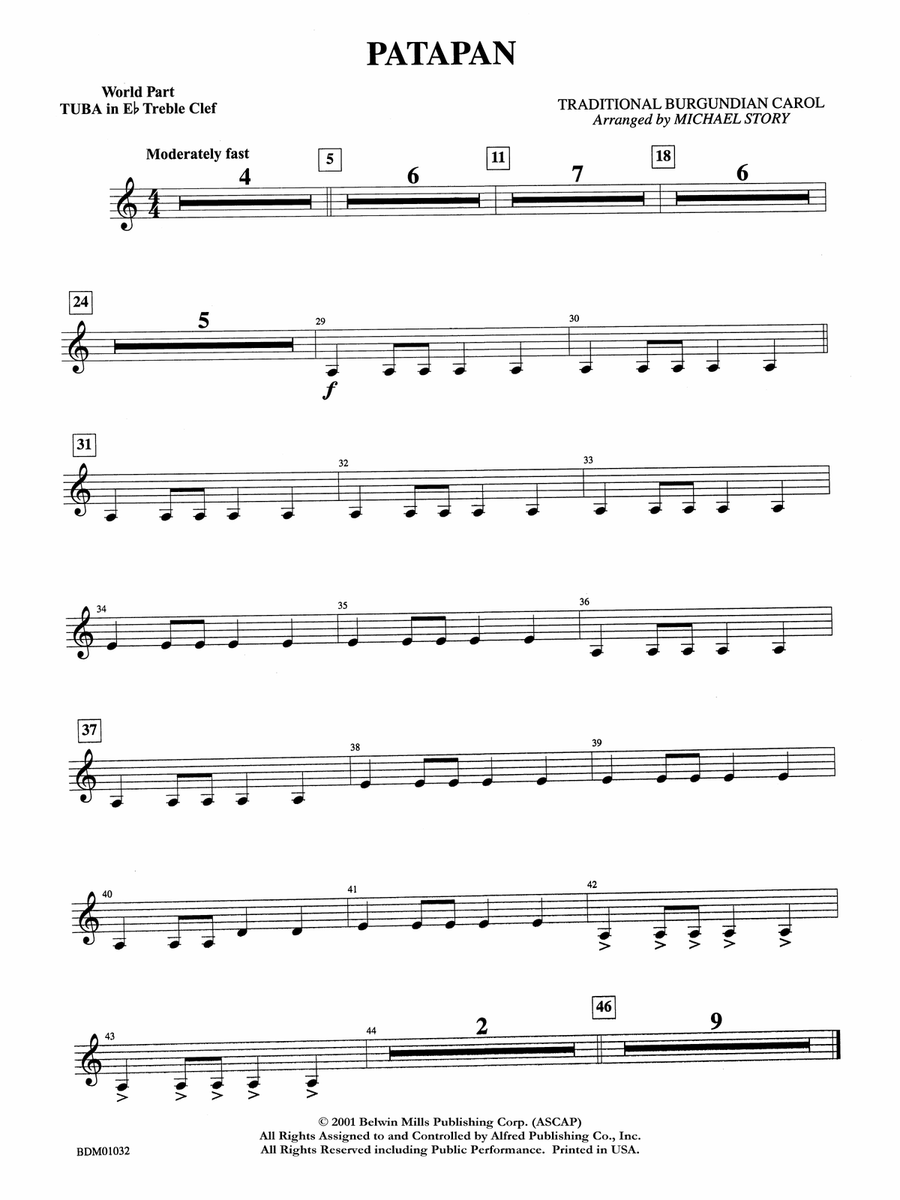 Patapan: WP E-flat Tuba T.C.