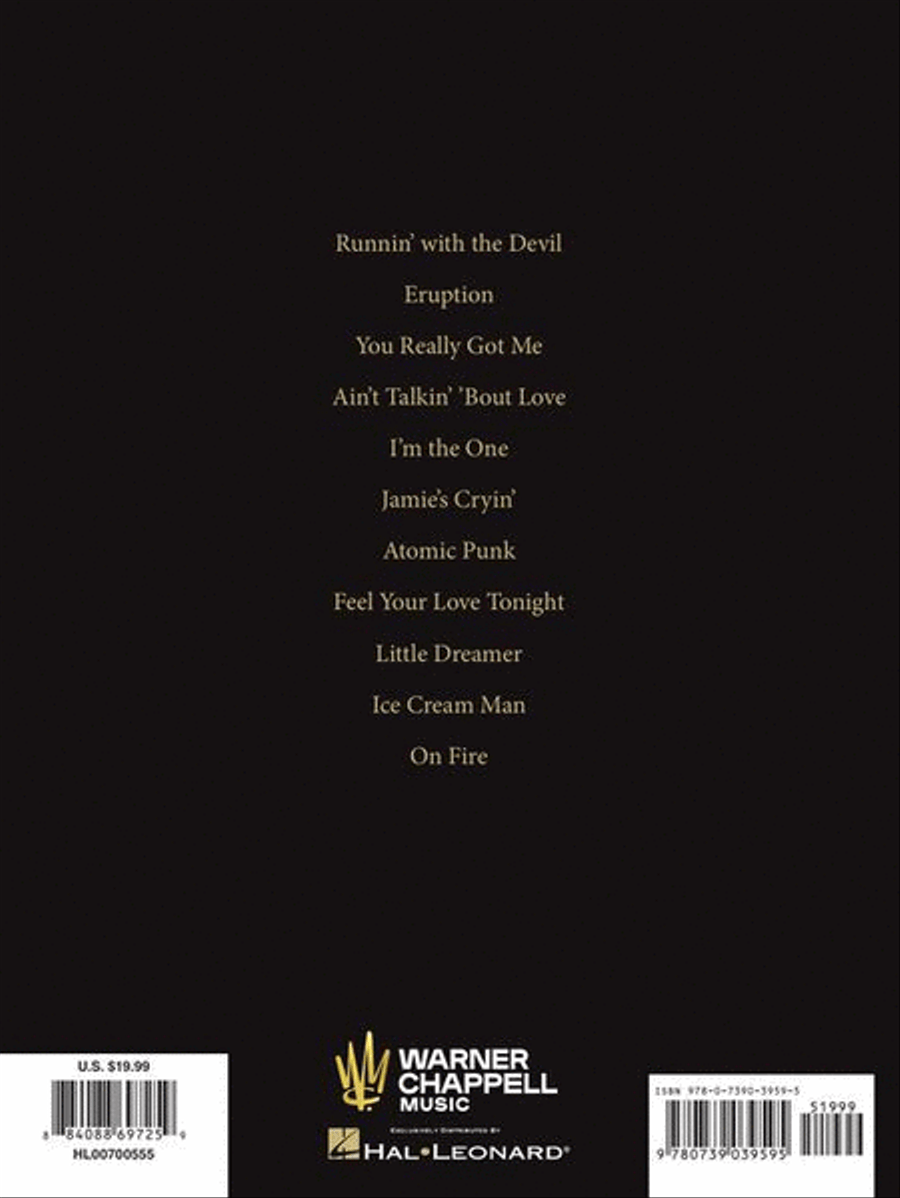 Van Halen Electric Guitar scores gallery preview page 8