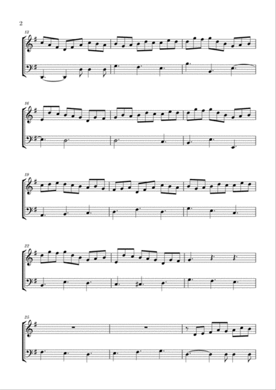 Bach - Jesu, Joy of Man's Desiring for Flute and Bassoon