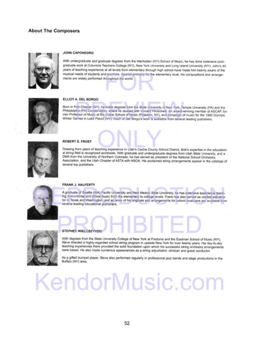 Kendor Concert Favorites - Viola image number null