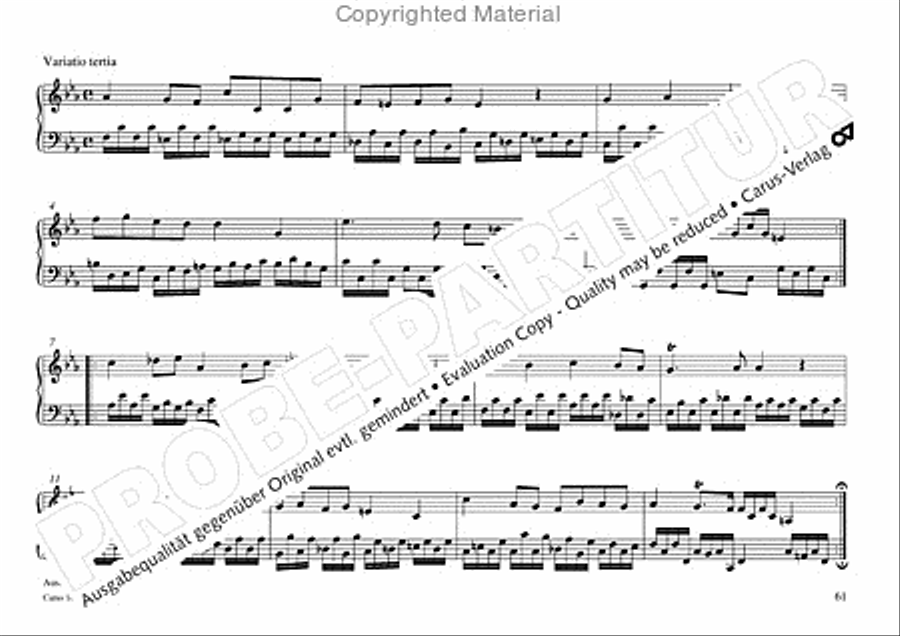 Freiburger Orgelbuch: Stammteil Organ Solo scores gallery preview page 62
