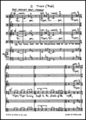 Geoffrey Bush: Menagerie (Vocal Score)