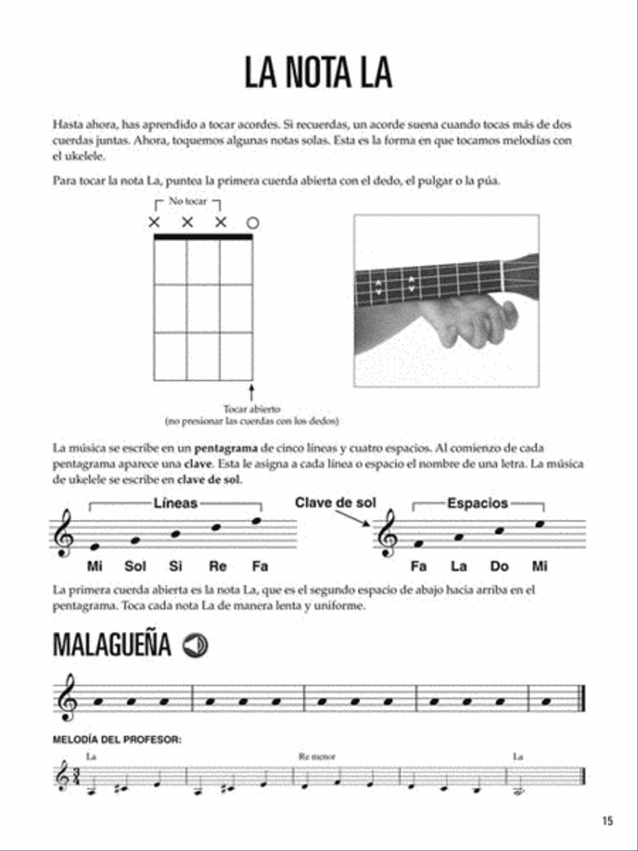 Ukelele Para Niños Ukulele scores gallery preview page 6
