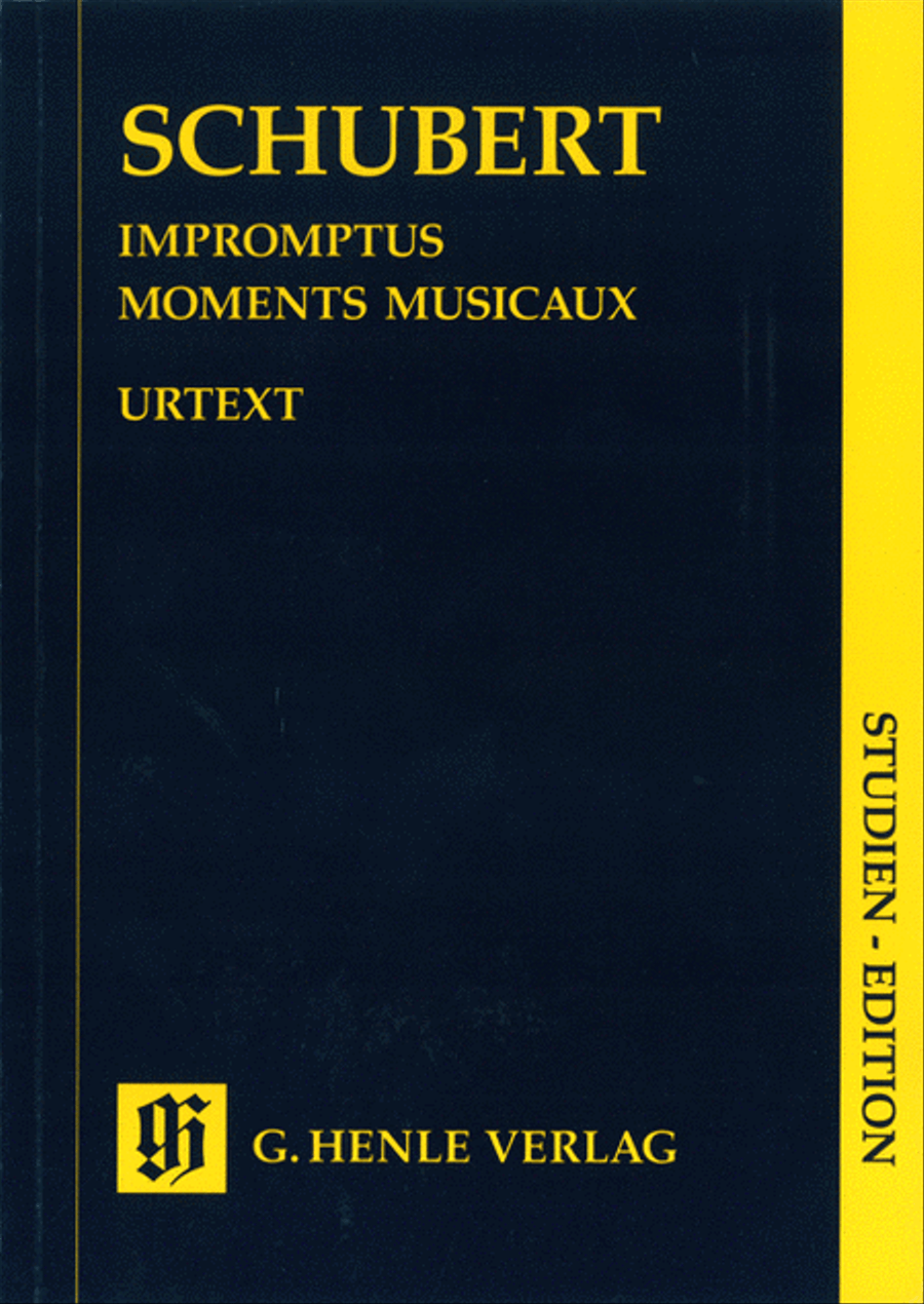 Impromptus and Moments Musicaux Piano Solo scores gallery preview page 1